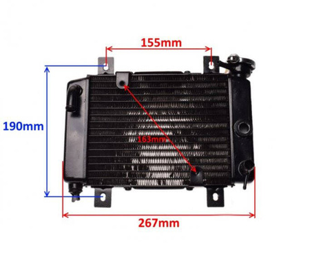 Chłodnica cieczy QUAD ATV 200 250 z wentylatorem