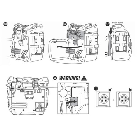 Sakwy boczne Shad Terra TR40 komplet