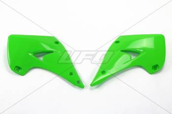 Osłony chłodnicy kawasaki kx 125/250 '03-'17 kolor zielony