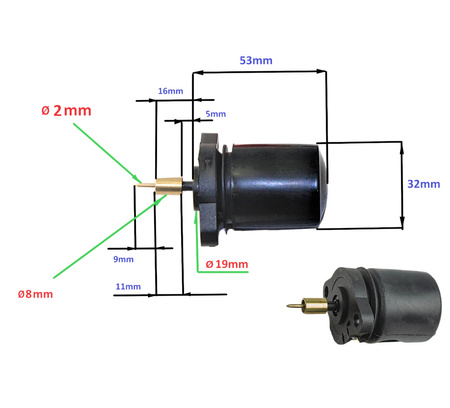 Automat Ssania 2t  Minarelli 50 Ccm Keeway  Longjia Sharpy Zipp Sst000003