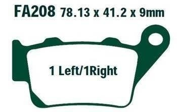 Klocki hamulcowe Aprilia Pegaso 650 Husqvarna TE 630