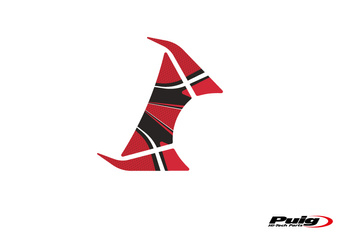 Osłona półki kierownicy radikal puig do ducati panigale 1100 v4s 18-20 czerwony