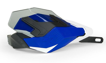 Osłony rąk (handbary) hp3 adventure kolor niebieski biały - bez mocowań