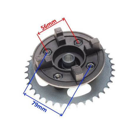 Zębatka tył 38Z 428 do Shineray Xy125-10D kpl