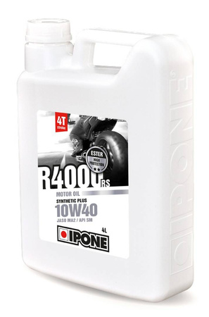 Ipone r4000 rs 10w40 olej silnikowy semisyntetyk 4l (ester, ma2) (akc) (6)