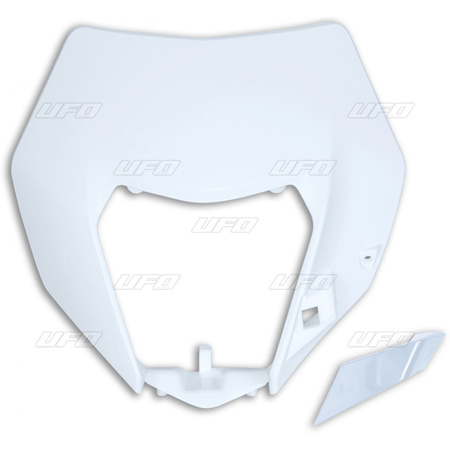Osłona lampy przód ktm exc/excf 14-16 kolor biały (wzór oem)