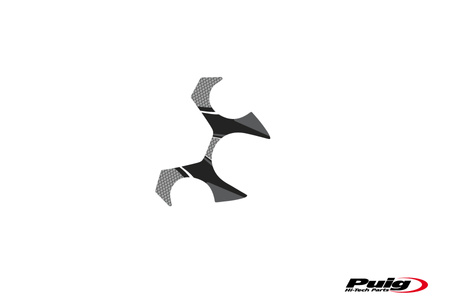 Radikal osłona półki kierownicy puig do yamaha xj6 09-16  szary