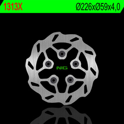 Tarcza hamulcowa przód/tył peugeot tweet 50/125/150 10-18 (226x59x4,0mm) (5x10,5mm) wave