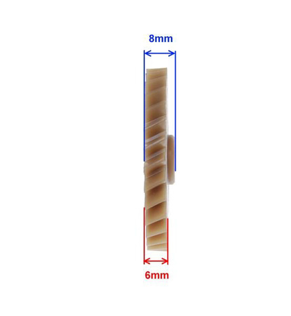 Koło napędu pompy cieczy AM6
