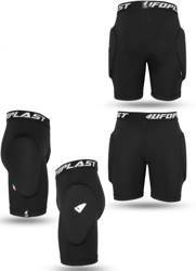 spodenki z ochraniaczami reborn mv6 kolor czarny rozmiar m