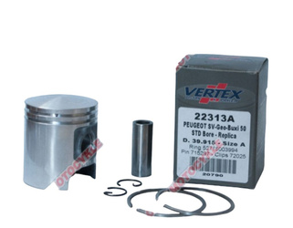 Vertex tłok peugeot sv, buxy, elyseo, trekker 50 (39,915mm) (pierścienie 52715003994 x 2 szt.)