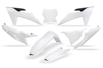 Komplet plastików ktm sx/sxf(sx-f) 125/250/300/350/450f 2023 kolor biały