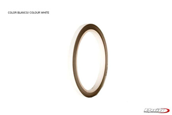 Uniwersalny Pasek Fluorescencyjny/Odblask Do Felg Bez Aplikatora Biały