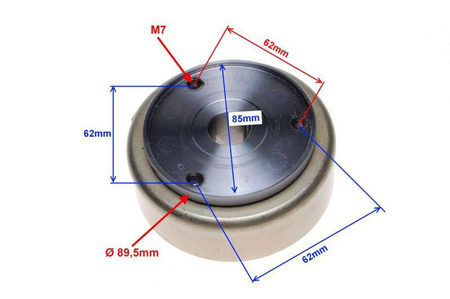 Koło magnesowe silnik 156FMI