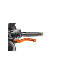 Regulowana Dźwignia Hamulca 2.0 Puig (Superkrótka, Wymaga Adaptera) Pomarańczowo-Srebrna