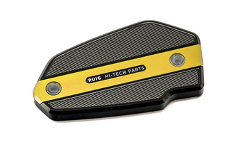 Pokrywa Zbiorniczka Płynu Hamulcowego Puig (Kawasaki Er6 / Versys / Z800) Złota