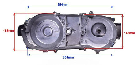 Pokrywa paska napędowego skuter 125 150 Gy6-125