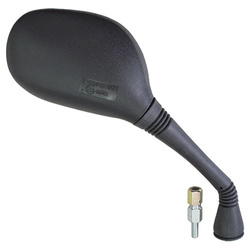 LUSTERKO YAMAHA XC 125 '05-'12 PRAWE (OEM: 5ML-F6290-00/10/11/12) KOLOR CZARNY (WZÓR ORYGINAŁU) (HOMOLOGACJA)