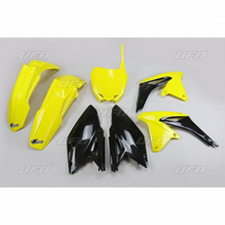 Komplet plastików suzuki rmz 450 '14-17 kolor oem '17 (żółty/czarny)