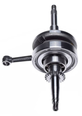 Wał korbowy do skuterów 4T z uszczelkami 22 zęby