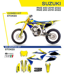 Komplet naklejek (oklein) suzuki rmz 250 '19-'22
