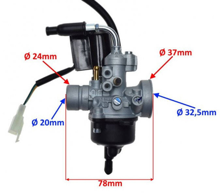Gaźnik do skutera Yamaha NEOS Yamaha JOG JOG.R JOG.RRYamaha AEROX 50 2T
