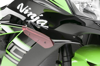 Boczne Spoilery Dociskowe Do Kawasaki Zx-10r 16-20 Czerwone