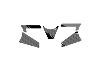 Radikal Osłona Półki Kierownicy Puig Do Triumph Daytona 675 13-17 Szary