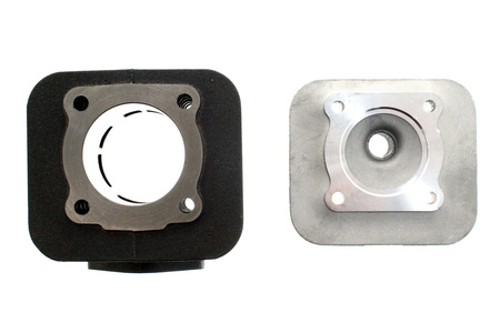 Cylinder Żeliwny Z Głowicą Power Force Basic Piaggio Sfera Vespa Gilera Typhoon 47mm 2t Pod Głowicę Czworokątną