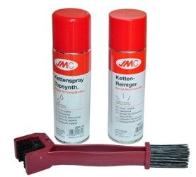 ZESTAW DO KONSERWACJI ŁAŃCUCHA  JMC + SZCZOTKA LEOSHI