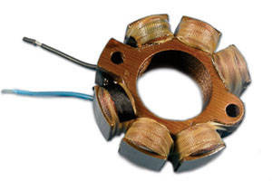 Electrex cewka uzwojenia alternatora (statora) suzuki rm 125 '89-'93, rm 250 '87-'93, honda cr125/250 '84-'85,yamaha yz125 '87, yz250 '85-'87