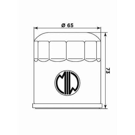 Filtr oleju buell 500/900/1200 (hf177) (50)