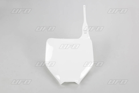 Tablica na numer startowy kawasaki kx 125/250 '05-'17, kxf 250 '05-'08, kfx 450 '06-'08 kolor biały kx