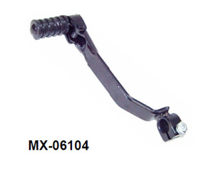 DŹWIGNIA ZMIANY BIEGÓW HONDA CR 250 '81-'83, CR 450 R '81, CR 480 R '81-'83 (OEM: 24700-KA5-771; 24700-KA4-710; 24700-KA4-000) (STALOWA) KOLOR SZARY