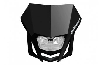 Polisport lampa przednia model lmx (żarówka halogenowa) kolor czarny