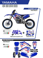 Komplet plastików plukomplet naklejek (oklein) yamaha yzf 250 '19-'22