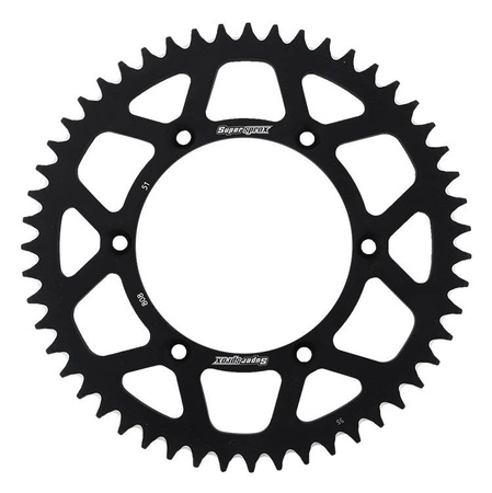 Zębatka tylna aluminiowa 7075-t6 (ergal) 808 51 suzuki rm/rmz (jtr808.51) kolor czarny