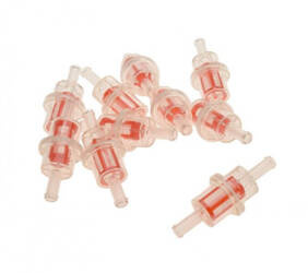 Filtr Paliwa Fi 8 Mm Motocykl Skuter Quad Honda Yamaha 10 Szt