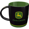 Kubek John Deere Logo Black