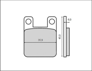 Klocki hamulcowe kh115 (ft 3015)