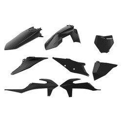 Komplet plastików ktm sx/sx-f '19-'22 w zestawie tablica przednia (8666400003) kolor czarny