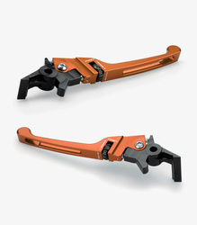 Dźwignia Hamulca Puig Do Honda Forza 125 20-21 Pomarańczowa