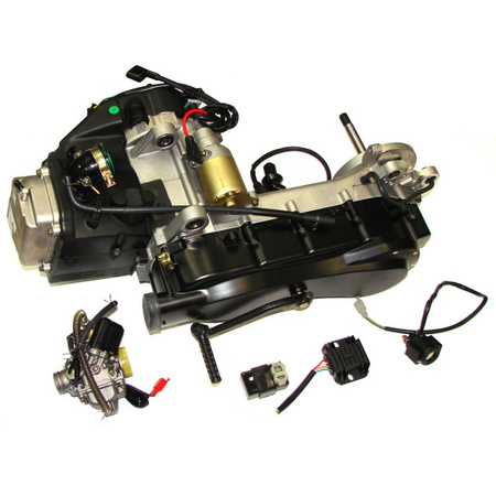 Silnik power force kompletny gy6 150 ccm 57.4 mm koła 12 cali gy61500007