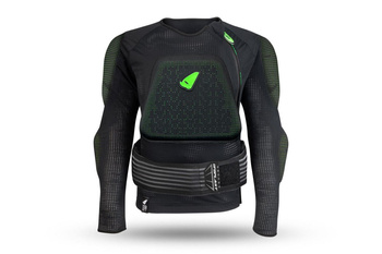 OSŁONA KLATKI PIERSIOWEJ NA SIATCE CENTURION BV1 DZIECIĘCA / JUNIOR / KID KOLOR CZARNY (MTB / E-BIKE) ROZMIAR L (CE LEVEL 2) - KOLEKCJA 2025