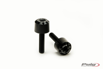 Ciężarki / końcówki kierownicy krótkie puig do bmw r nine t 14-22 czarne