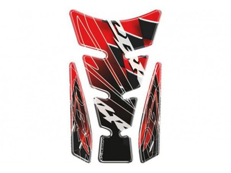 Tankpad Puig Wings, Wzór Honda Cbr Czerwony