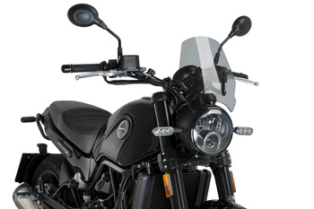 Szyba owiewka puig do benelli leoncino 500 16-22 lekko przyciemniona