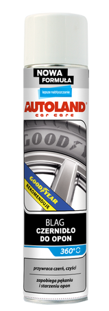 Czernidło do opon z filtrem UV AUTOLAND BLAG 0,6l