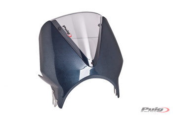 Szyba Vision Puig Do Kawasaki Er-5 Twister 97-06 Carbon-Lekko Przyciemniona