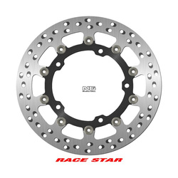 TARCZA HAMULCOWA PRZÓD RACE STAR PREMIUM KAWASAKI NINJA 400 '18-'22, ZX-25R 250 '21-'22 (310X141,8X5,5MM) (5X10,25MM) (ŚRODEK ALUMINIOWY, POLEPSZONE CHŁODZENIE)